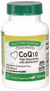 Health Thru Nutrition CoQ10 x 120 kaps