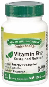 Health Thru Nutrition Witamina B12 x 60 tabl