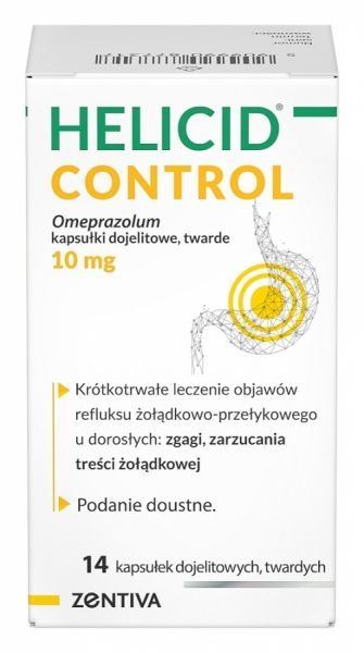 Helicid control (Helicid) 10 mg x 14 kaps