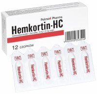 Hemkortin-HC x 12 czopków
