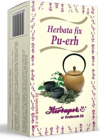 Herbata pu-erh fix 2 g x 20 sasz