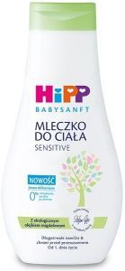 HiPP Babysanft Sensitive mleczko pielęgnacyjne 350 ml (nowa formuła)