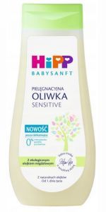 HiPP Babysanft Sensitive oliwka pielęgnacyjna 200 ml