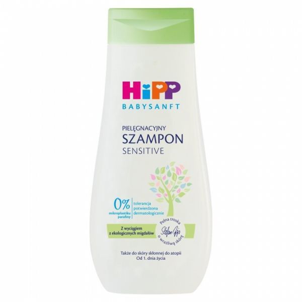 HiPP Babysanft Sensitive pielęgnacyjny szampon 200 ml