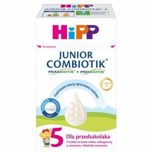 HiPP Junior Combiotik 5 produkt na bazie mleka dla przedszkolaka 550 g