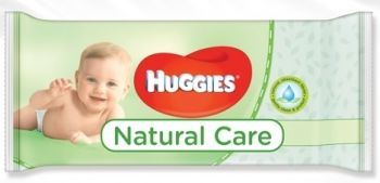 Huggies chusteczki nawilżane Natural Care x 56 szt