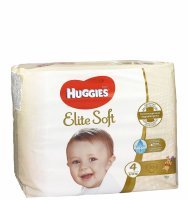Huggies Elite Soft Jumbo 4 (8-14 kg) pieluchy x 33 szt