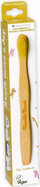 Humble Brush szczoteczka do zębów bambusowa żółta ultra soft x 1 szt