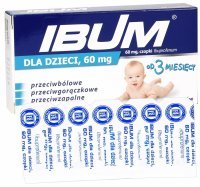 Ibum dla dzieci  60 mg x 10 czopków