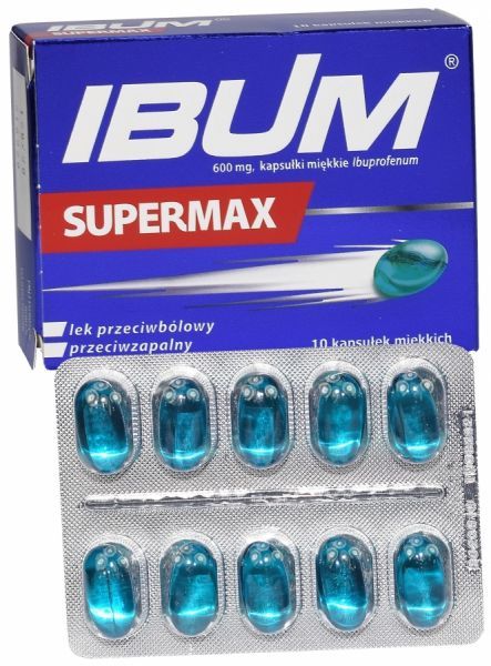 Ibum Supermax 600 mg x 10 kaps