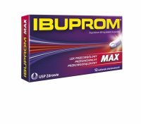 Ibuprom max 400 mg x 12 tabl drażowanych