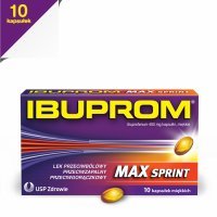 Ibuprom max sprint 400 mg x 10 kaps