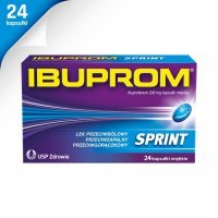 Ibuprom sprint caps 200 mg x 24 kaps