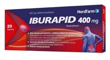 Iburapid 400 mg x 20 tabl