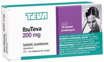 IbuTeva 200 mg x 12 tabl powlekanych