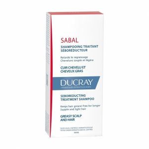 Ducray sabal - szampon do włosów redukujący wydzielanie sebum 200 ml