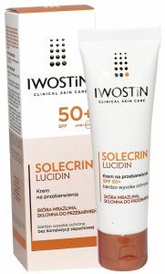 Iwostin solecrin lucidin krem na przebarwienia SPF 50+ 50 ml
