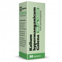 Kalium hypermanganicum 100 mg x 30 tabl (nadmanganian potasu)