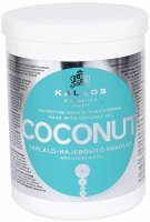 Kallos COCONUT - odżywczo-wzmacniająca maska do włosów z olejem kokosowym 1000 ml