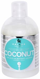 Kallos COCONUT - odżywczo-wzmacniający szampon do włosów z olejem kokosowym 1000 ml