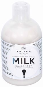 Kallos MILK - szampon do włosów z wyciągiem proteiny mlecznej 1000 ml