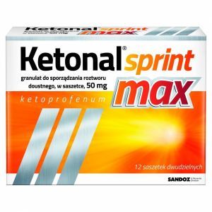 Ketonal Sprint Max 50 mg x 12 sasz