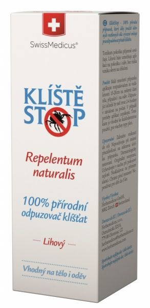 Kleszcz Stop Repelentum 100% naturalny środek odstraszający kleszcze 100 ml