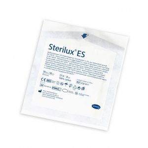 Kompresy jałowe sterilux 10cm x 10cm 17-nitkowe 8-warstwowe x 3szt