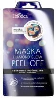 L'biotica maska oczyszczająca Diamond Glow peel-off  (Ujędrnienie + Odświeżenie) 10 g