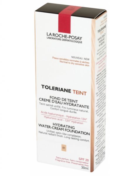 La Roche-Posay Toleriane Teint nawilżający podkład w kremie nr 01 30 ml