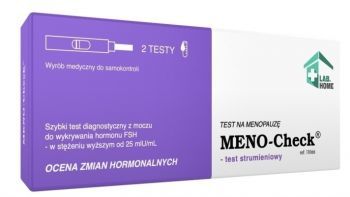 LabHome Meno-Check test z moczu do wykrywania hormonu FSH - na menopauzę x 2 szt