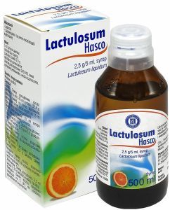 Lactulosum Hasco 2,5g/5ml syrop 500 ml