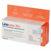 Linourea 15% krem mocznikowy z witaminami A + E 50 g