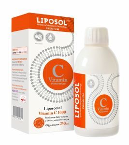 Liposol - Liposomalna Witamina C 1000 250 ml (smak pomarańczowy)