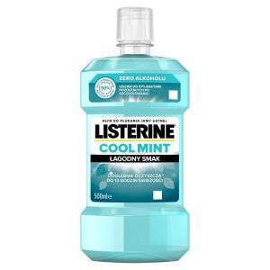 Listerine Cool Mint Łagodny Smak - płyn do płukania jamy ustnej 500 ml
