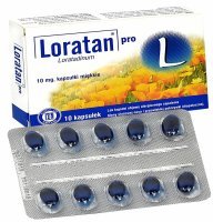 Loratan pro 10 mg x 10 kapsułek miękkich