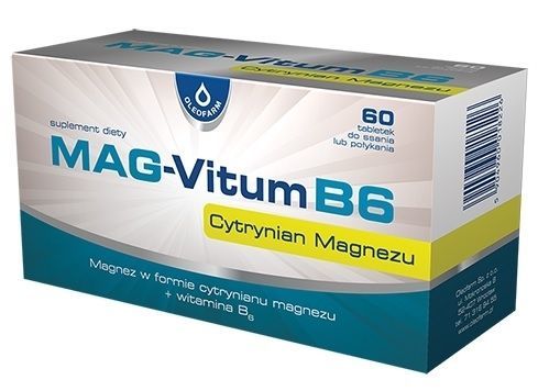 Mag-Vitum B6 x 60 tabl do ssania lub połykania