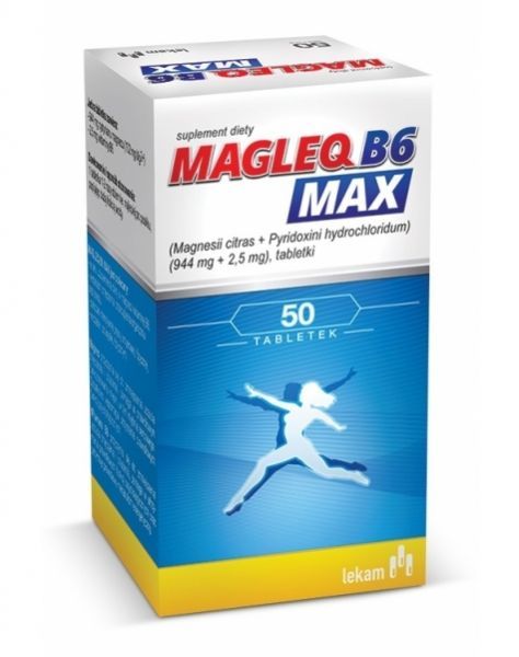 Magleq B6 Max x 50 tabl