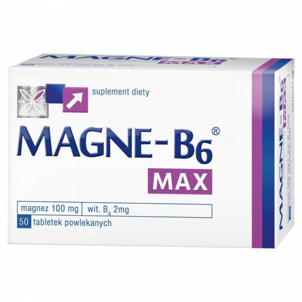 Magne-B6 Max x 50 tabl powlekanych
