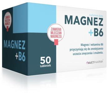 Magnez + B6 x 50 tabl (Avet Pharma)
