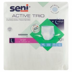 Majtki chłonne Seni Active Trio L x 10 szt