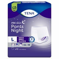 Majtki chłonne TENA Pants Proskin Super Night OTC Edition L x 10 szt