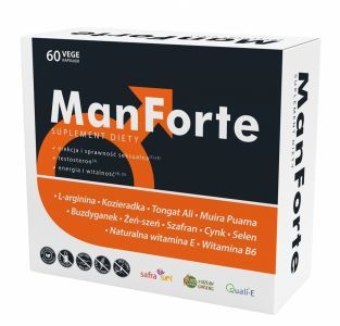 ManForte dla mężczyzn x 60 kaps vege (nowa formuła)