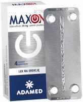 Maxon active 25 mg x 4 tabl