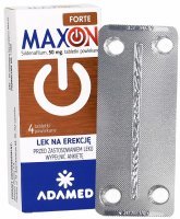 Maxon forte 50 mg x 4 tabl