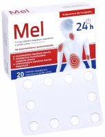 Mel 7,5 mg x 20 tabl ulegających rozpadowi w jamie ustnej