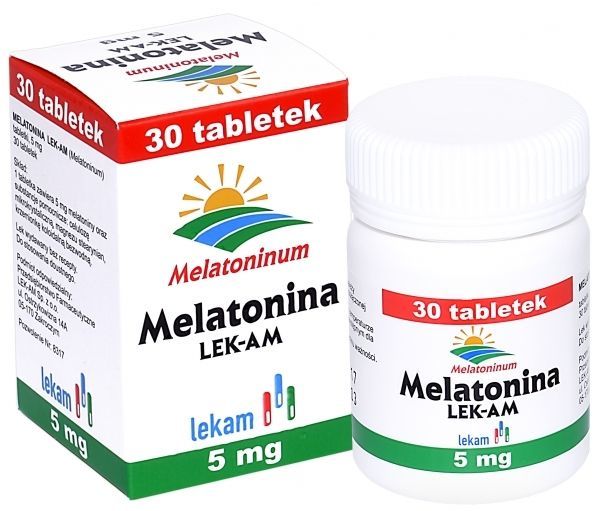 Melatonina 5 mg x 30 tabl