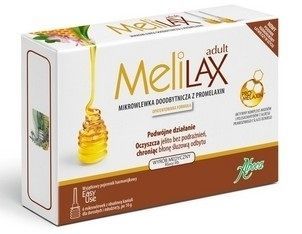MeliLax mikrowlewka doodbytnicza z Promelaxin x 6 szt