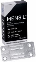 Mensil 25 mg x 4 tabl do żucia