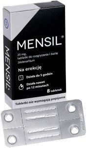 Mensil 25 mg x 8 tabl do żucia